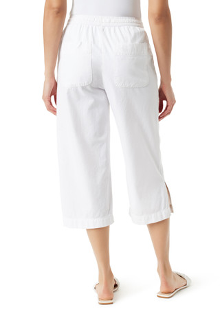 Thumbnail 2: Gloria Vanderbilt Blaine Sheeting Capri Pants 