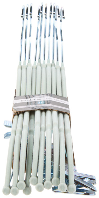 Thumbnail 2: Brookstone 10 Pk Velvet Hangers Set 