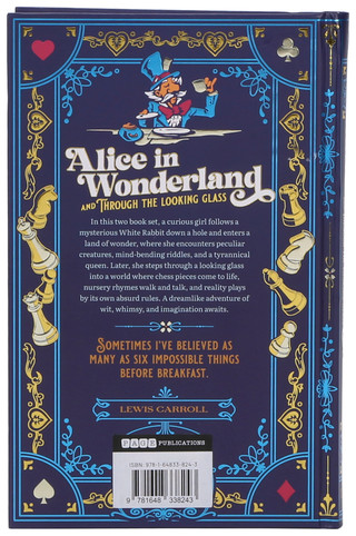 Thumbnail 2: Page Publications Alice in Wonderland Deluxe Hardcover Book  