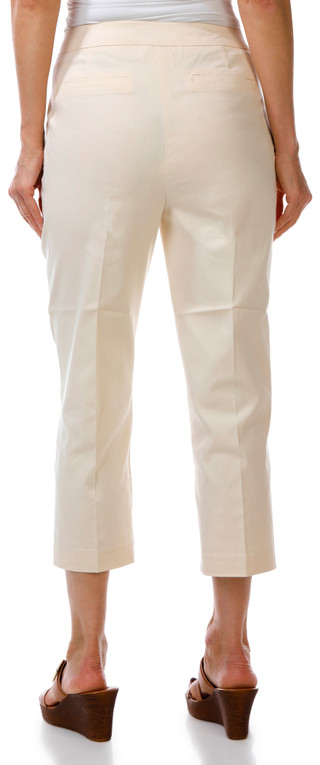 Thumbnail 1: Zac & Rachel Women's Pull-On Straight Flap Pocket Capris 