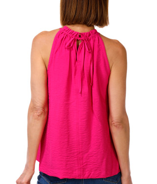 Thumbnail 4: DKNY Women's Crinkle Halter Top 
