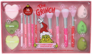 Thumbnail 2: THE GRINCH 16 Pc The Grinch Complete Makeup Application Set 