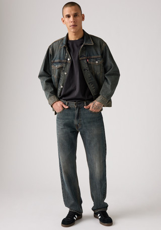 Thumbnail 4: Levis's Men's 555 Relaxed Straight Jeans 