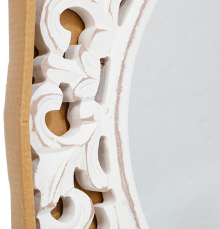 Thumbnail 1: GO HOME 16 in Round Mirror Wall Decor 