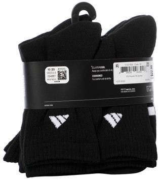 Thumbnail 2: Adidas Women's 6-Pk Classic Cushioned 3 Stripe Crew Socks 