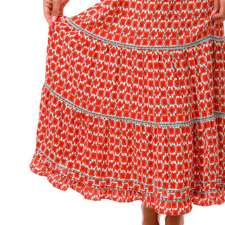 Thumbnail 2: MAX STUDIO Women's Soft Crepe Tier Skirt 