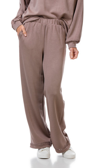 Thumbnail 2: Tahari Women's 2 Pc Raglan Crew Neck Pullover Pant Set 