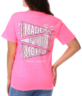 Thumbnail 1: SIMPLY SOUTHERN Juniors Short Sleeve Graphic Crew Neck Tee 