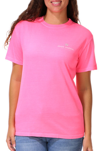 Thumbnail 2: SIMPLY SOUTHERN Juniors Short Sleeve Graphic Crew Neck Tee 