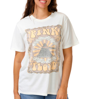 Thumbnail 2: Pink Floyd Junior's Short Sleeve Logo Boyfriend Tee 
