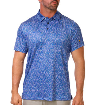 Thumbnail 1: Jack Nicklaus Men's Short Sleeve Tropical Polo Shirt  