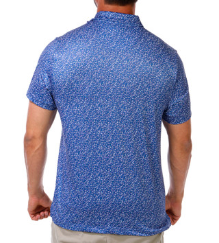 Thumbnail 2: Jack Nicklaus Men's Short Sleeve Tropical Polo Shirt  