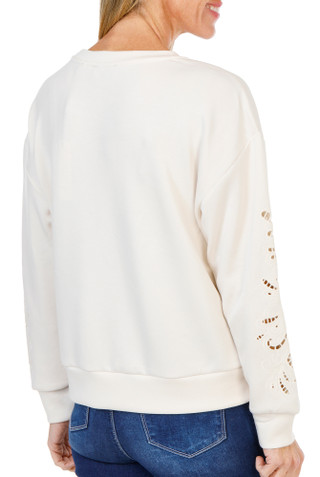 Thumbnail 3: Tahari Women's Long Sleeve Drop Shoulder Sweater  