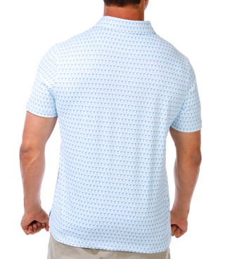 Thumbnail 3: Kenneth Cole Men's Short Sleeve Pique Margarita Golf Polo  