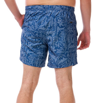 Thumbnail 1: Salt Life Men's Mahi Valley Print Swim Short 
