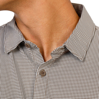 Thumbnail 2: Kenneth Cole Men's Short Sleeve Gingham Button Down Shirt 