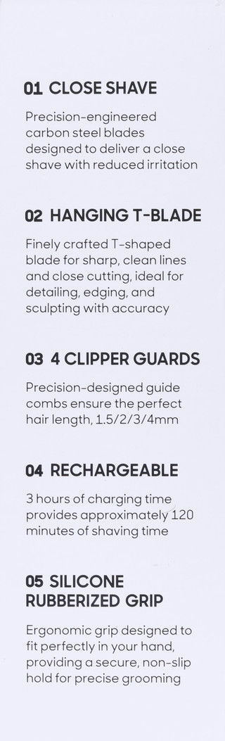 Thumbnail 2: SHARPER IMAGE T-Blade Hair & Beard Trimmer 