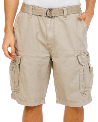 Thumbnail 2: Unionbay Men's Vintage Cargo Shorts w/ Belt 