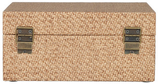 Thumbnail 3: THREE HANDS CORP. 9.5 in Linen Box Home Accent 