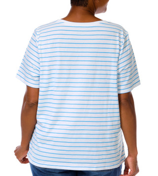 Thumbnail 3: Coral Bay Plus Short Sleeve Embellished Lobster Tee 