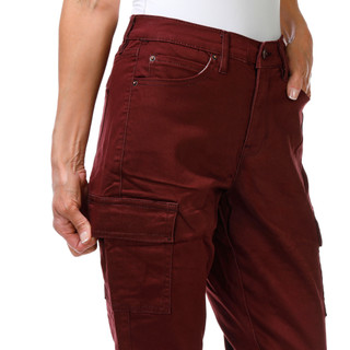 Thumbnail 3: Nicole Miller Women's Slim Cargo Ankle Pants 