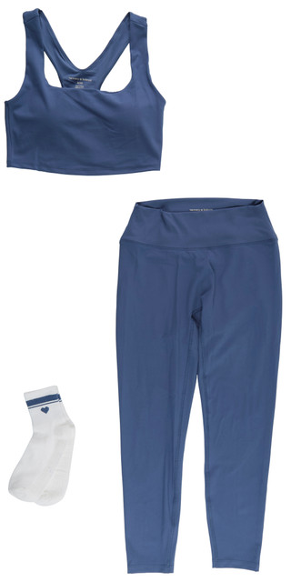 Thumbnail 2: HARMONY & BALANCE Women's 3 Pc Active Leggings Set 