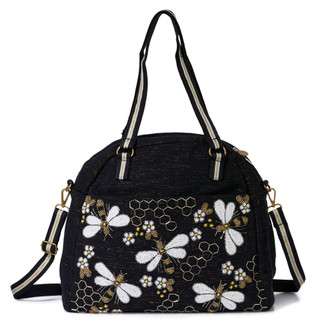 Thumbnail 5: AMERICA AND BEYOND Travel Tote with Eye Mask 