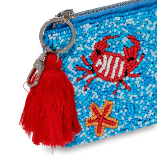 Thumbnail 2: SOL AND MER Beaded Crab Coin Purse 