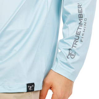 Thumbnail 3: TRUE TIMBER Men's Long Sleeve Performance Printed Tee 