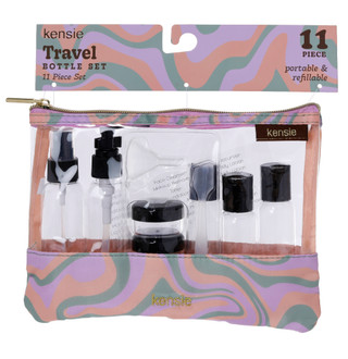 Thumbnail 3: Kensie 11 Pc Travel Bottle Set 
