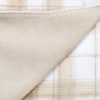 Thumbnail 1: RACHEL ASHWELL 50x70 Plaid Super Soft Reversible Throw Blanket  