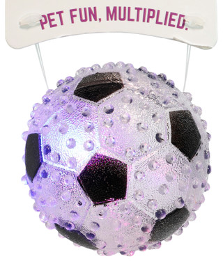 Thumbnail 3: Multipet LED Light Up Sports Ball Dog Toy  