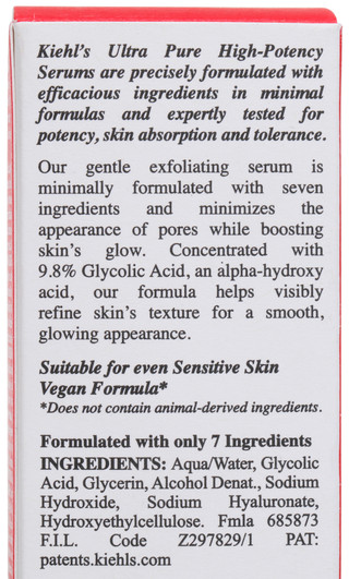 Thumbnail 3: KIEHL'S Ultra-Pure Glycolic Serum - 1 fl oz 