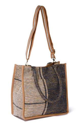 Thumbnail 1: AMERICA AND BEYOND Golden Layers Tote 