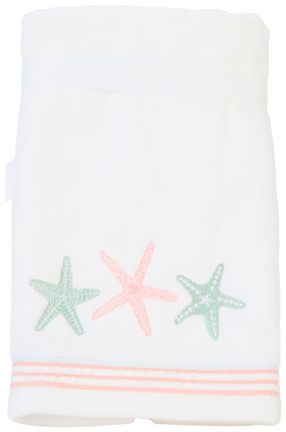 Thumbnail 3: Caro Home Starfish Coastal 2-Piece Tip Towel Set 