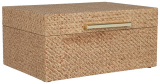 Thumbnail 3: THREE HANDS CORP. 11 in Linen Box Home Accent 