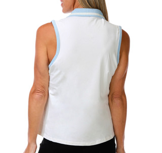 Thumbnail 1: Spartina 449 Women's Sleeveless Polo Tank Top 