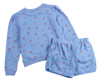 Thumbnail 2: Andy & Evan Big Girls 2 Pc Shorts Set 