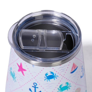 Thumbnail 2: Meteor Coastal Trellis Insulated Wine Tumbler 