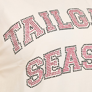 Thumbnail 2: Marled Women's Plus Long Sleeve Tailgate Season Rhinestone Pullover 