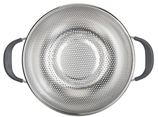 Thumbnail 1: Bombay 3 Qt. Stainless Steel Colander 