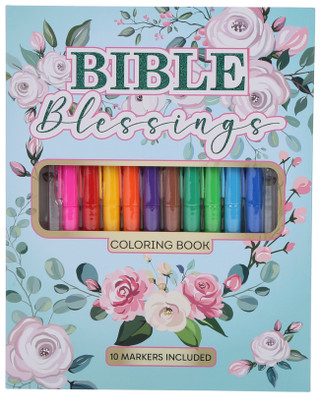 Thumbnail 1: Page Publications Bible Blessings Coloring Book Kit  