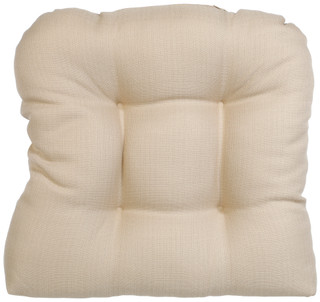 Thumbnail 2: Home Fashion 2-Piece Tufted U-Shaped Chair Cushion Set 