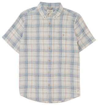 Thumbnail 2: Weatherproof Vintage Men's Short Sleeve Plaid Button Up Shirt 