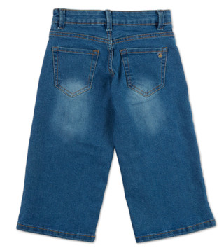 Thumbnail 2: Jessica Simpson Little Girls Studded Wide Leg Jeans 