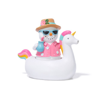 Thumbnail 1: Magical Season 9.5 in Coastal Christmas Snowman in Unicorn Floaty Decor 