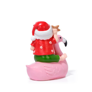 Thumbnail 2: Magical Season 10 in Coastal Christmas Santa in Flamingo Floaty Decor 