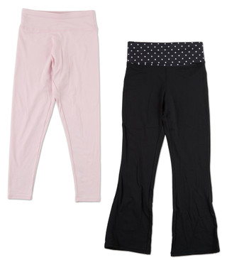 Thumbnail 1: No Comment Girls 2 Pk Leggings  