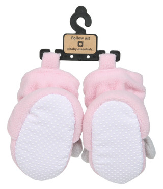 Thumbnail 2: Baby Essentials Baby Girls Cozy Puppy Booties 