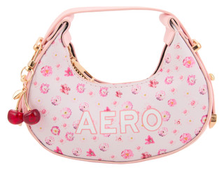 Thumbnail 1: Aeropostale Girls Mini Logo Satchel with Charms 